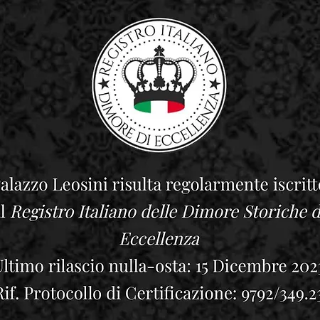 Ginevra Boutique - Palazzo Leosini - Residenze D'epoca Couette-café